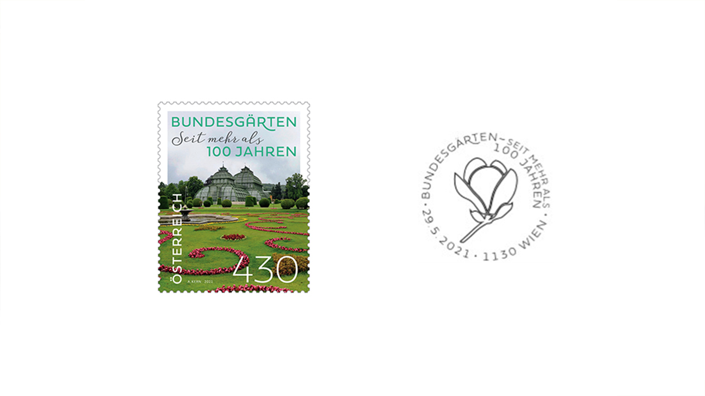 Sondermarke Mai Bundesgaerten